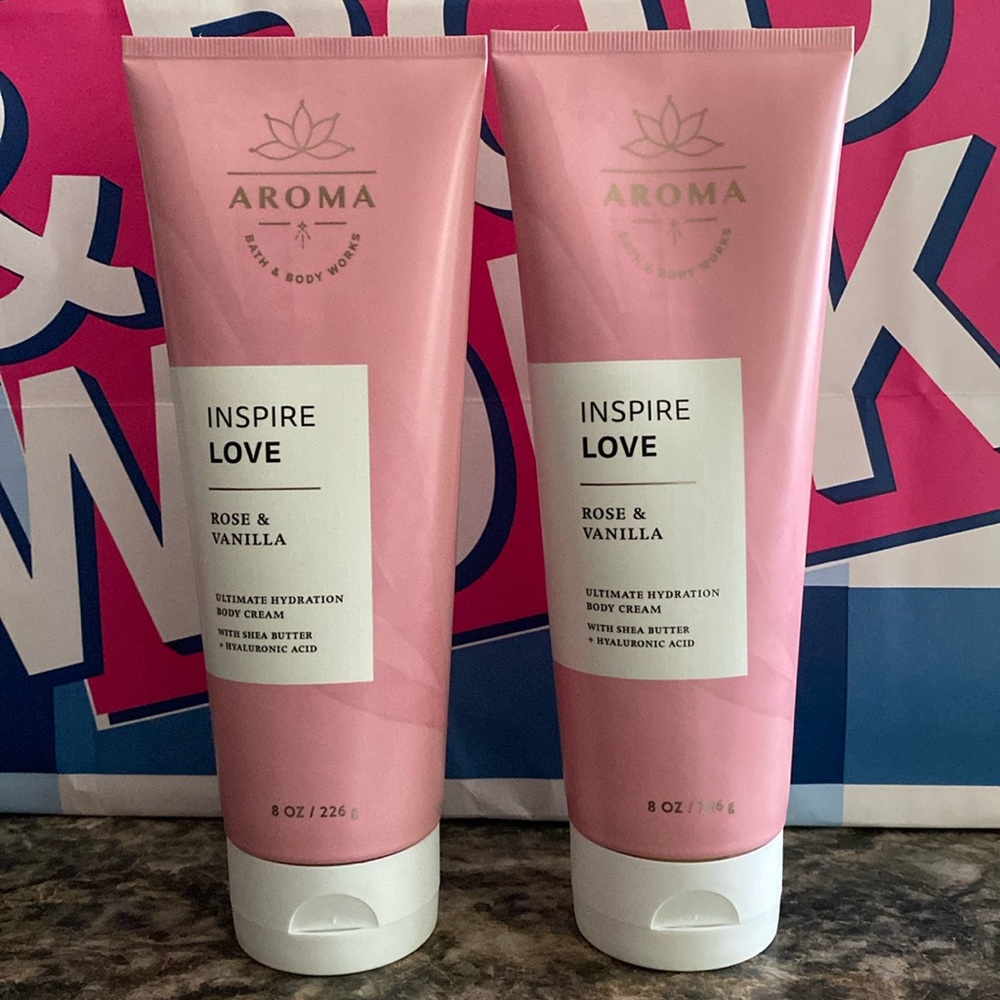 Bath & Body Works Aromatherapy Love Rose & Vanilla